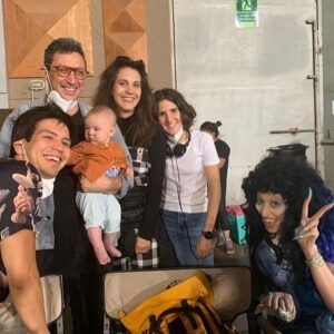 Ana Fabrega Instagram - We finally finished season 2 of Los Espookys after a two year COVID hiatus 🖤. Many hermosos recuerdos. Will share more soon. Talk to you later!