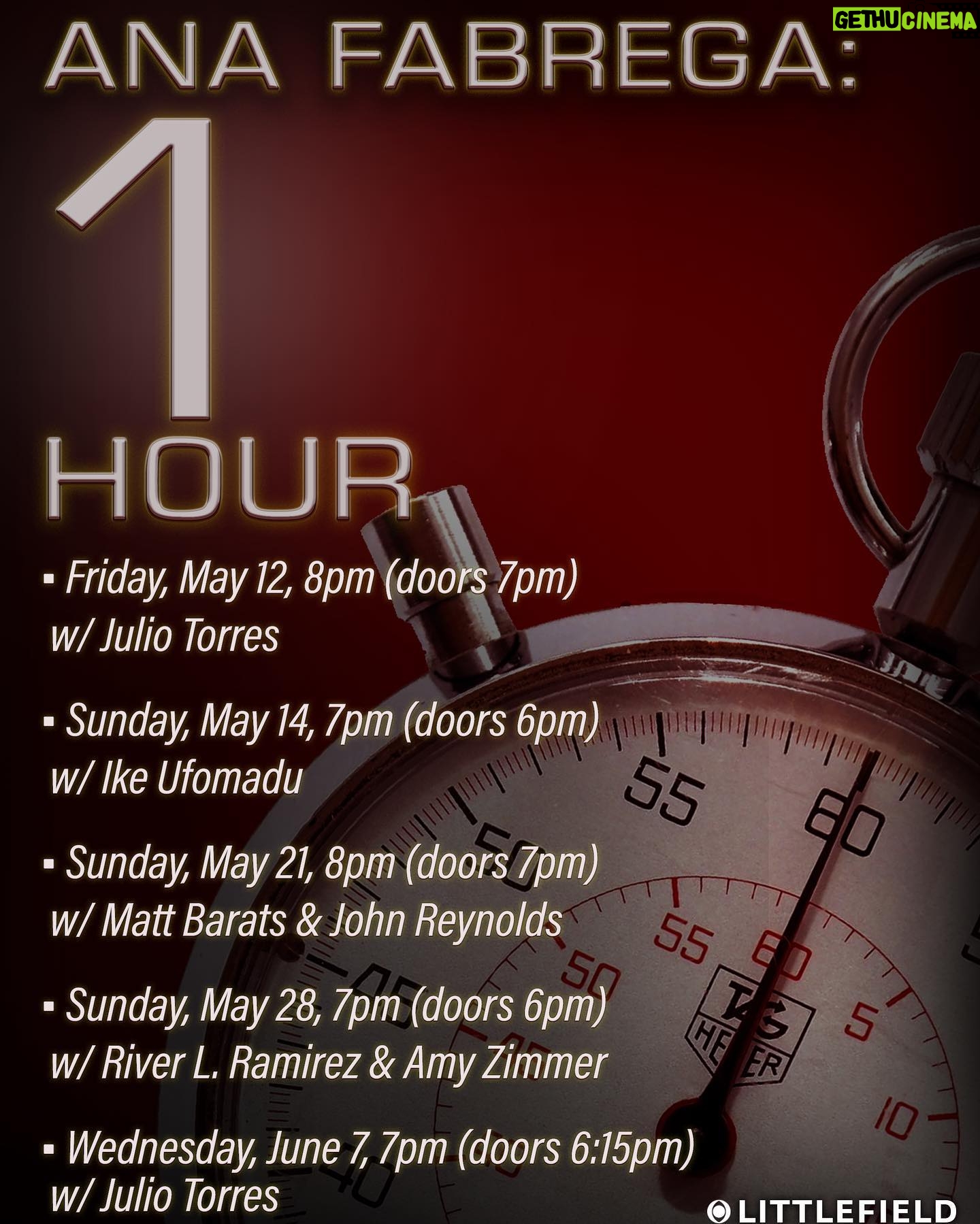 Ana Fabrega - 1.4K Likes - 🚨This just in!🚨Sources familiar with “1 Hour” say the show will be “laugh-out-loud funny.” This had not been previously disclosed. I’m shocked, y’all 😲deadass. Ticket link in bio.