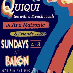 Ana Matronic Instagram - Excited to have a QUIQUI with my dear Impala tomorrow at Balcon! Come on up from 4-8 and see what we pull out of our French drawers… @paulrowleyfilm @balconsalonnyc
