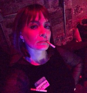 Ana Matronic Instagram - DJ Ladyfair is burning fast. FUCK OFF 🔥🚬 @romymichelenyc