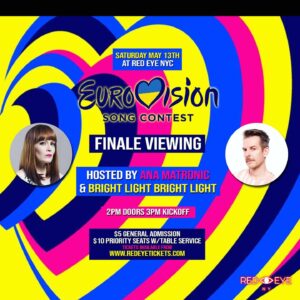 Ana Matronic Instagram - Breaking! @msanamatronic and I will be hosting a @eurovision Grand Finale viewing party at @redeye_ny on May 13th! Come and join us to cheer your favourites and enjoy the camp madness of the rest. Truly one of my favourite events, I cannot wait for this! 🌈🌈🌈

#eurovision #eurovision2023 #eurovisionsongcontest #eurovisionfinale