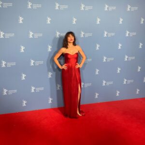 Ana Ularu Instagram - Silk unending //liquid fire. Thank you @berlinaleseries for having us. What a trip, what a road to travel. Grateful and humbled and proud and giddy and happy and yaaay. Thank you so much yet again, 🤍Queen @marialuciahohan24 @marialuciahohanofficial, for always unleashing and highlighting that which is regal about me. Armor and shield. ♥️. Thank you @teilor_finejewellery for bestowing magic sparks upon me, thank you @mihaelaglavan . #spymaster #powerisadangerousanimal @berlinale