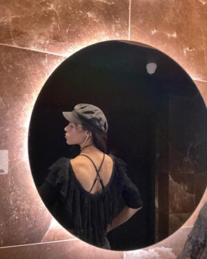 Ana Ularu Instagram - Lace wrapped tantō // vintage @jeanpaulgaultier #punksailor #og #cinema