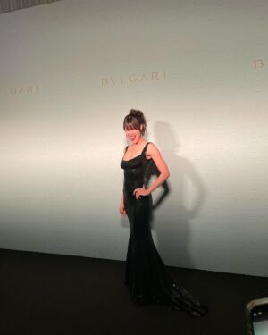 Ana Ularu Instagram - Multifaceted // adamant // diamantine #berlinale2023 #spymaster #bvlgari #film #fashion #romaniandesigner #atubodycouture