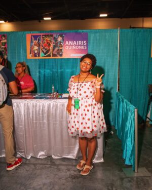 Anairis Quinones Instagram - conventions are muy fun 🥰❤️