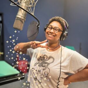 Anairis Quinones Instagram - Recording with Anairis at our Atomic Olive Studio! You’ll be able to hear Anairis in a few Zoomin’ projects this coming year. Stay tuned!

#voiceacting #anime #dubbing #bangzoomstudios #intherecordingbooth #keepcalmandvoiceover