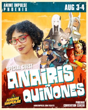 Anairis Quinones Instagram - 🐰 GUEST ANNOUNCEMENT 🌙

Ready to go to the moon and back! @anairis_q is jumping on over to #ANIMEImpulsePHX2024 for a magical time! 🎩🦋

Luna rush your way over and get your tickets now to see her in PHX! 🐰✨💨

🎟 : animeimpulse.com/tickets