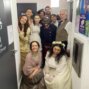 Anastasia Martin Instagram - What a dream…what a beautiful bunch of humans. I have so loved sharing the stage with these wonderful people every day and having my sisters by my side through it all 🤗 Little Women is such a heartwarming and healing story that I am so proud to have been a part of telling. 

Heaps of love to you all 💛

Over and out…
Sweet Beth x