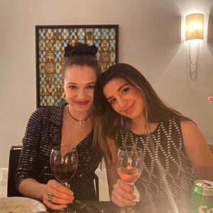 Anastasia Martin Instagram - Bestie had a bday :) life without you would be like eating stale vegan cheese, love you 4eva x

(Glo and I wish we were m&ms)