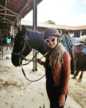 Anastasia Novie Instagram - Riding never gets easier...
You just get better...

#summer
#august
#saturnia
#italy 
#2023
#mylife
#ride
#horse