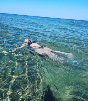 Anastasia Novie Instagram - My happy place... 🩵

#summer
#vacation
#august
#sardegna
 #italy
 #beach
 #2023