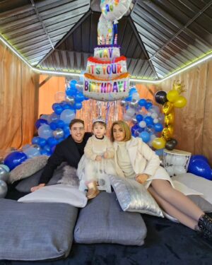 Anastasia Novie Instagram - You're not just a great husband but also an amazing father, Happy Father's Day! You're the man of my dreams and the father of our lil angel ..@aurora13012021
 Happy Father's Day my love! You're the greatest gift to our family..
Happy Father's Day to my wonderful husband 🩷

#happyfathersday 
#fathersday
#19marzo
#march
#2024
#italy
#myfamily
#godisgood
#blessed