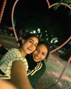 Anaswara Rajan Instagram - To the best koot of my life ; 
Happy birthday 🫂
May all your delulu come trululu ❤️