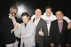 Anders Holm Instagram - INCREDIBLE NIGHT at @thecomedystore😎

Shoutout to my dudes @adamdevine @ders808 @jeremiahstandup & @cannoncomedy for crushing. The crowd was electric & the show was the perfect amount of bonkers. Having fun. Full show COMING SOON to YT🍿

NEXT DR. PHIL LIVE 11/21.

📸 by the great @atibaphoto 

#standupcomedy #thecomedystore #adamdevine #andersholm #jeremiahwatkins #adamray #drphil #hollywood #garycannon
