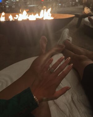 Andre Burakovsky Instagram - We are engaged!! My forever person. Can’t wait for forever with you ❤️