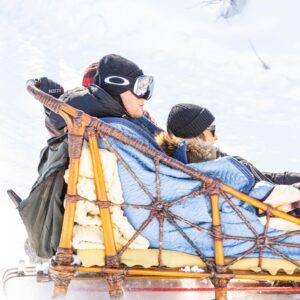 Andre Burakovsky Instagram - Unbelievable day going dog sledding today. So much fun.
