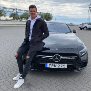 Andre Burakovsky Instagram - Thanks a lot @mercedesbenzmalmo for letting me drive this amazing car while you are taking good care of my own car. I really appreciate everything you have done for me!! #mercedesamg