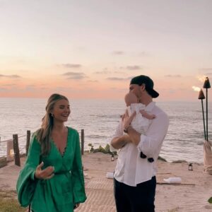 Andre Burakovsky Instagram - We are engaged!! My forever person. Can’t wait for forever with you ❤️