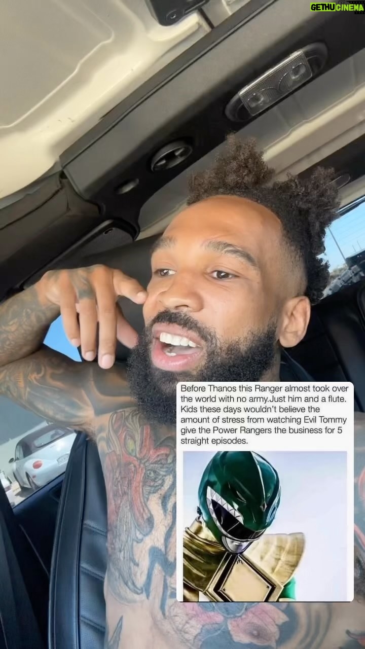 Andre Ewell - 3 Likes - There was no greater evil than the #greenranger #powerranger #thanos