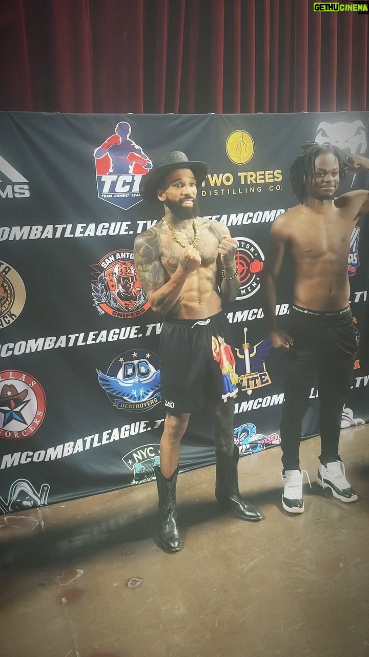 Andre Ewell - 295 Likes - All weighed in. More flicks from @teamcombatleague later 😁. @sanantoniosnipers_
