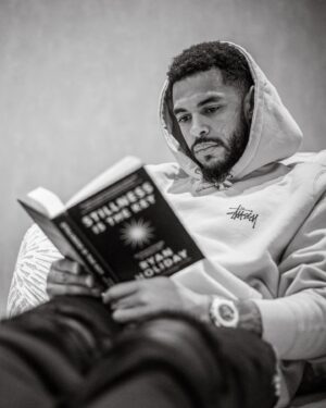 Andre Gray Instagram - Stillness is ‘still’ the key. 🔐
#StayAtHome📚🌎