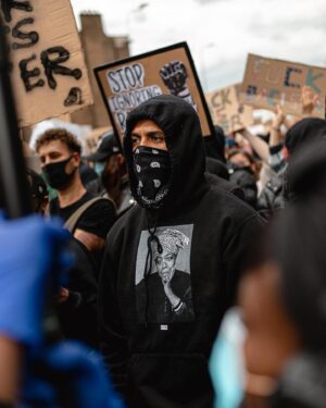 Andre Gray Instagram - Prejudice is a burden that confuses the past, threatens the future and renders the present inaccessible. #BlackLivesMatter ✊🏽🖤