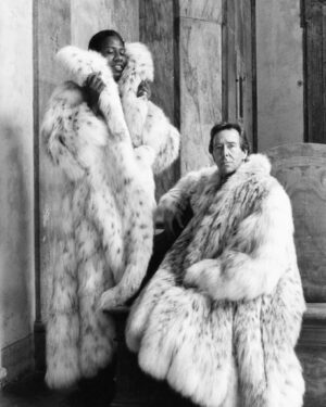André Leon Talley Instagram - The most camp and completely over-the-top  photo organized by the late Tony Snowdon, who died at the age of 86 in 2017.  We were in Rome for Tina Brown's  Vanity Fair, to do the entire Fendi sisters, the legendary fur dynasty in 1987. There were five competitive sisters at that time. And we had to make them laugh to break up the seriousness of it all.
Snowdon came from London and he was one of the best photographers. Totally polite and correct. He was
married to Queen Elizabeth II's sister Princess Margaret.  Snowdon is featured in series 2 of The Crown.
We were great friends and bonded immediately.  I loved working with Tony because he always insisted on proper lunch, with a set table and polished silver at his home.  He suddenly felt the camp moment to lighten the shoot and thrust himself and me in these lynx coats to the ground. Today, this would not be possible.
Camp.  This is definition of high camp. Roy Strong, landscape architect, director of the V&A museum in London, and the director of the National Portrait Gallery, wrote of his friend Snowdon, in his diaries: Scenes and Apparitions. "Tony Snowdon seems to like someone in attendance." He was  67 years old (and still full of vitality and energy) in 2000 when Strong wrote in his diary about supper at his elegant home. "All his intelligence and sharpness of eye and observation were intact." So was his wry sense of humor.  #thechiffontrenches #thecrown #fendi #fur #brrrr 🥶❄️ @miltongendelphotographs