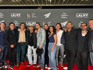 Andrea Cortés Instagram - A bunch of us went out to support our boy @eldannypino at the screening of his short film @uniondereyesfilm at @laliff_  this past Thursday. 

If you have a chance to see this film, then run to do so! I couldn’t be prouder of Danny and everyone involved. #UniónDeReyes is a beautiful piece of art!