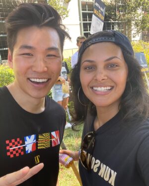 Andrea Cortés Instagram - Today was BEAUTIFUL. Sooooo many of us showed out on the line today. I’ve been blessed to meet some wonderful souls through this industry. We are out here striking not just for ourselves, but for those we hope to pull up the ladder with us. 

#sagaftrastrong #wgastrong #unionstrong #onstrike #boricua #latinasactingup #latina #latino