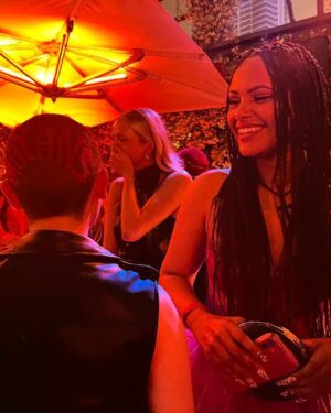 Andrea Cortés Instagram - Last night’s celebration was so beautiful! I couldn’t be more thankful and proud to be a part of this family. 

“Mayans M.C.” Season 5 premieres tonight on FX and streams tomorrow on Hulu. I hope you will take this last ride with us! 

PS I didn’t take any photos last night cause I was having too much fun! I know many of you did so send me what you have! 😅

Makeup: @bobbierileybeauty 
Hair: @tiararouge_ 
Nails: @calitamaz 

#MayansFX#MayansMC#fx#hulu#family #blessed