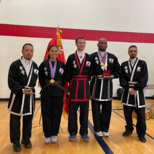 Andrea Cortés Instagram - Today I competed in a Kuk Sool Won tournament for the first time. I am proud of the training I put in for this, happy with the outcome, and super thankful for the teachers I have through this journey. 

Categories competed in:
Techniques 🥇
Form 🥉

#KukSoolWon #martialarts