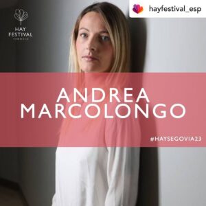 Andrea Marcolongo Instagram - Me hace muchísima ilusión volver a Segovia para @hayfestival_esp #haysegovia23 , el festival desde donde empecé mi aventura internacional en 2017. 

Estáis todas y todos invitados el sábado 16 septiembre de 11h a 12h en Segovia, IE University, para imaginar junto a los clásicos un FUTURO HUMANISTA. 
Gracias a mi editorial @debatelibros para el apoyo y la alegría. 

Posted @withregram • @hayfestival_esp La escritora italiana, afincada en París, Andrea Marcolongo es un fenómeno internacional. Conocedora de la Grecia y la Roma antigua, en su último libro hay un hilo que conecta la épica de los guerreros y navegantes de la mitología antigua con el vetusto salón de la Escuela Militar de París. 

#HAYSEGOVIA23
#hayfestival2023