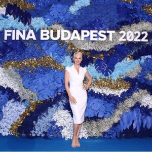 Andrea Osvárt Instagram - Hosting the 19th #FINA World Championship Budapest 2022 Gala Dinner with @szujozoltan @szepmuveszeti