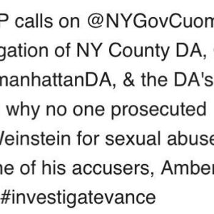 Andrea Riseborough Instagram - #investigatevance