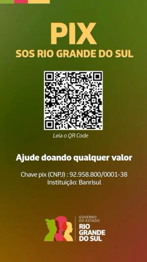 Andrés D'Alessandro Instagram - 🚨SOS RIO GRANDE DO SUL🚨

Infelizmente vindo aqui outra vez para falar da situação que atinge o nosso Rio Grande.

Cenário de muita gravidade, muitos desastres, pessoas desabrigadas, isoladas.

Além de prestar minha solidariedade, queria pedir que a gente una forças para se mobilizar novamente. E para começar a ajudar as pessoas a reconstruir suas vidas.

Aqui abaixo deixo o PIX do Governo do Estado para doações. Toda ajuda e contribuição é bem vinda neste momento. E já agradeço a todos que puderem participar.

O momento é muito difícil, mas é importante a gente não desistir. 

Vamos juntos pelo nosso amado Rio Grande. 💚❤️💛

PIX @governo_rs para doação: 
92.958.800/0001-38 CNPJ

Um abraço! 🤝