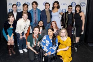 Andrew Barth Feldman Instagram - it’s been almost a month since 13: in Concert, which was one of the most joyful, meaningful, nostalgic nights of theatre i’ve gotten to be part of in a long time. there is nothing better than getting a bunch of smart, kind, generous people in a room/literal school and just saying “PLAY!” my mom would have loved it so much, and in fact i really feel like she did. thank you so much to everyone who came out and everyone who was a part of it! 

and the biggest thank you to @lwacademy for everything. please support the Barbra Barth Feldman Performing Arts Center. it is a special space, and we all, indeed, have a little more homework to do!
(BTS photos by @gcope.nyc
show photos by @rebeccajmichelson )