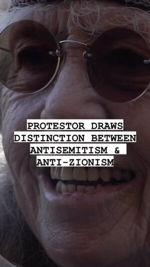 Andrew Callaghan Instagram - Protestor Draws Distinction between Antisemitism & Anti- Zionism