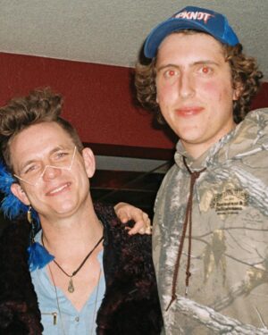 Andrew Callaghan Instagram - This one sucks big time. Shout out to a great human being and true friend. If I could say one thing about Mr. Daddy it’s that he inspired me to always try and be positive and not be a hater. That might sound generic, but Stevie was probably the only person I’ve ever known who didn’t shit-talk people behind their back or entertain negative conversations under any circumstances. He didn’t see anyone’s success as a threat to his own, and was just stoked to see people putting themselves out there and trying their best. Anytime I was down he would do whatever it took to pick me back up. About a week ago we met up and kicked it at a dive bar in Vegas and the last in-person convo we had was about the afterlife. Despite not being religious, he was a firm believer that our life here on earth was not the end. Unfortunately, he would just passed a few days later in a swimming accident, but I believe that everything happens for a reason and this his soul is at peace. So From this life to the next, rip to my brother Mr Daddy 🫡 YeYeYe!!! Also, I’m gonna donate to his mom’s GoFundMe and leave a link in the bio if yall want to as well