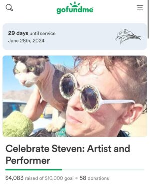 Andrew Callaghan Instagram - This one sucks big time. Shout out to a great human being and true friend. If I could say one thing about Mr. Daddy it’s that he inspired me to always try and be positive and not be a hater. That might sound generic, but Stevie was probably the only person I’ve ever known who didn’t shit-talk people behind their back or entertain negative conversations under any circumstances. He didn’t see anyone’s success as a threat to his own, and was just stoked to see people putting themselves out there and trying their best. Anytime I was down he would do whatever it took to pick me back up. About a week ago we met up and kicked it at a dive bar in Vegas and the last in-person convo we had was about the afterlife. Despite not being religious, he was a firm believer that our life here on earth was not the end. Unfortunately, he would just passed a few days later in a swimming accident, but I believe that everything happens for a reason and this his soul is at peace. So From this life to the next, rip to my brother Mr Daddy 🫡 YeYeYe!!! Also, I’m gonna donate to his mom’s GoFundMe and leave a link in the bio if yall want to as well