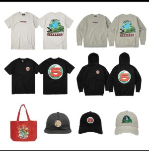 Andrew Callaghan Instagram - HAPPY MERCH DAY bastards !!! The Channel 5 ‘spring collection’ is now live and will be on sale for the next 48 hours at www.channel5.news (link in bio) … also I have a free box of merch and feeling somewhat bored and wanna hear some road trip stories from you all in the comments. Top Rodman/Roadwoman story will be awarded a free box of shit. Happy Easter