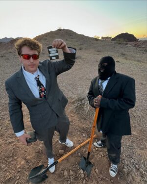 Andrew Callaghan Instagram - Dug up an ancient hard drive with a top secret forgotten movie on it. We on tour screening the mp4 privately in phoneless theaters, June and July. Link is in that damn bio for tix. If we missed any cities lmk