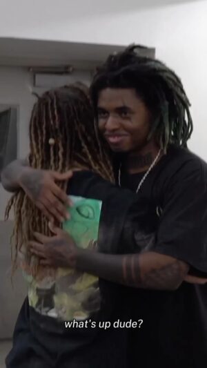 Andrew Callaghan Instagram - Fan cuts off dread as gift for Zillakami