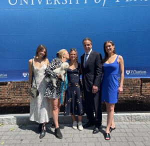 Andrew Cuomo Instagram - So incredibly proud of my oldest, Cara Kennedy Cuomo, who graduated from Wharton Business School yesterday.  Such a special day getting to celebrate her incredible accomplishment all together.