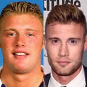Andrew Flintoff Instagram - The real me at 20 on the left compared to what face app says I looked like 🤷🏼‍♂️ #completebollocks