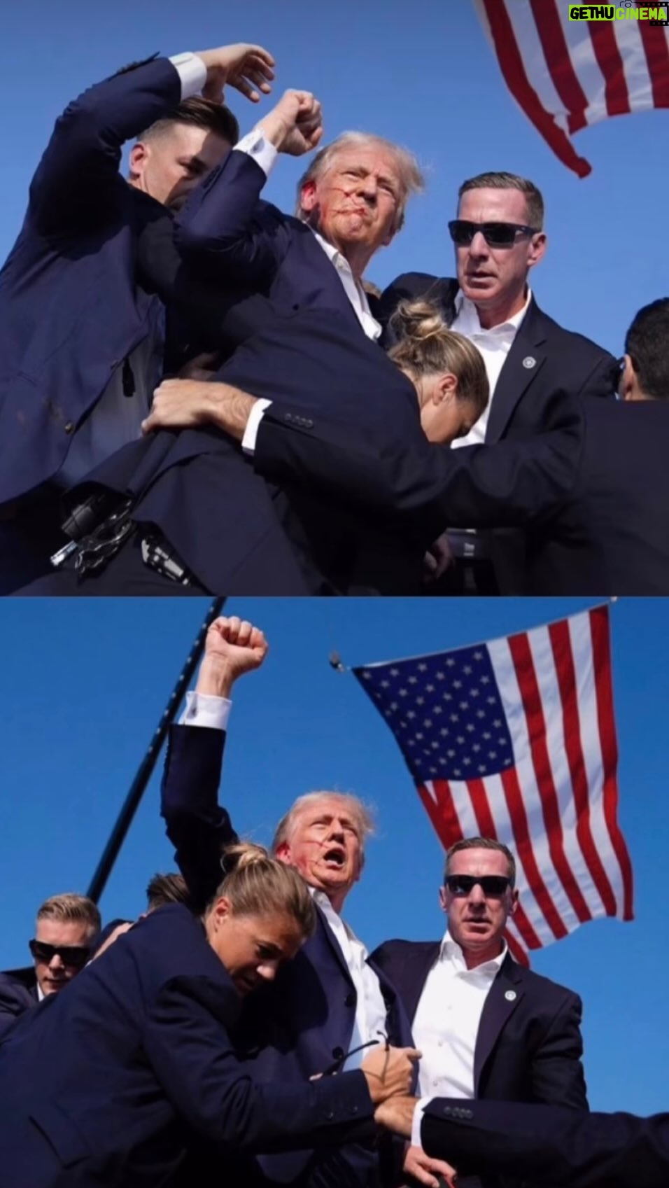 Andrew Gray - 2.8K Likes - Praying for America 🇺🇸
Unfortunately, the individual/people who died will be a footnote in the books of history.
This event will go down in all history books as a pinnacle moment that decided the election.
It’s Over Now. WELCOME BACK MR. PRESIDENT!
Praying for you sir.
GET TO THE CHOPPER!!!
Reel: @russellbrand