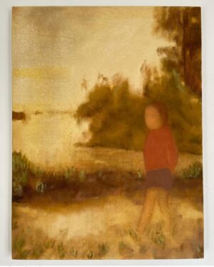 Andrew J. West Instagram - Swimmer
18”x24”
Oil on canvas 
.
.
.
#oilpainting #figurativepainting #figurativeart #memory #landscape #landscapepainting
