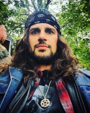 Andrew J. West Instagram - "He's a real creep." I take offense to that. There may turn out to be a perfectly reasonable explanation for the human skeleton inside Damon Crowley's trunk. Enjoy @deadofsummertv tonight. #1980sHorror #bucketliststuff