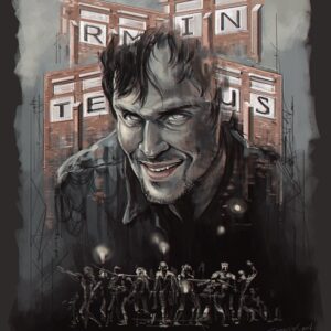 Andrew J. West Instagram - #TheWalkingDead #Gareth artwork by @themeedes behance.net/lucythemeedes