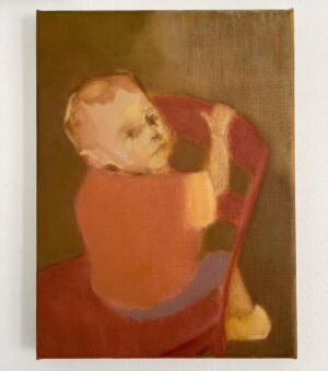 Andrew J. West Instagram - Precipice 
Oil on linen, 9”x12” 2023
.
.
.
#oilpainting #oilonlinen #figurativepainting #figurativeart #figurative #painting