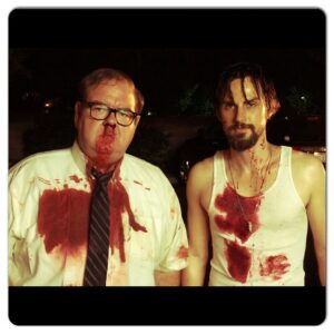 Andrew J. West Instagram - My final night on @middlemanmovie.  Can't wait for you to see this surreal and nightmarish journey into the crusty desert underbelly of stand-up comedy.  Man, it's gonna be fun.